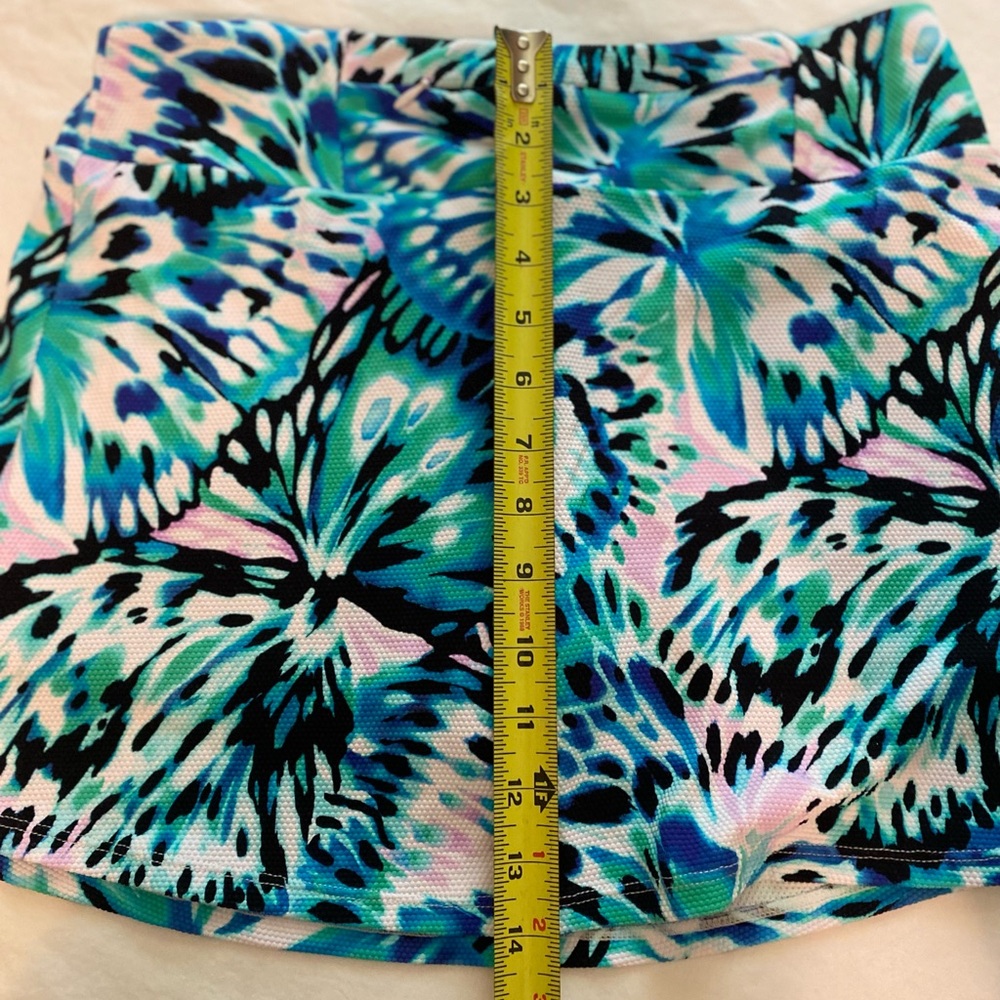 Tommy Bahama Blue and Green Swim Skirt - Picture 9 of 10